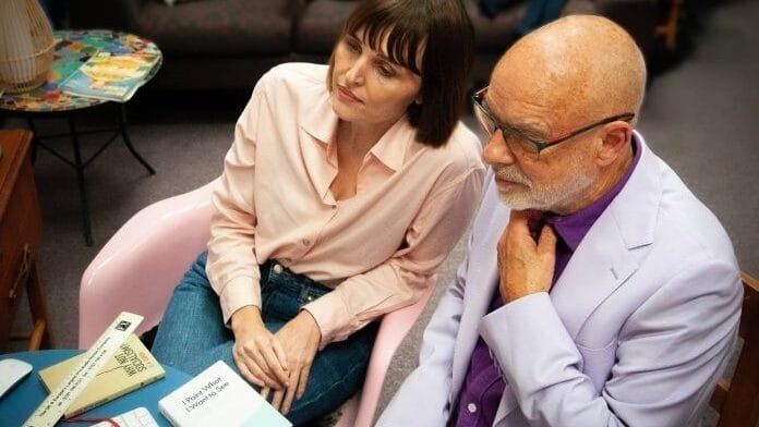 Foto: Bette A e Brian Eno. Crédito: Cecily Eno