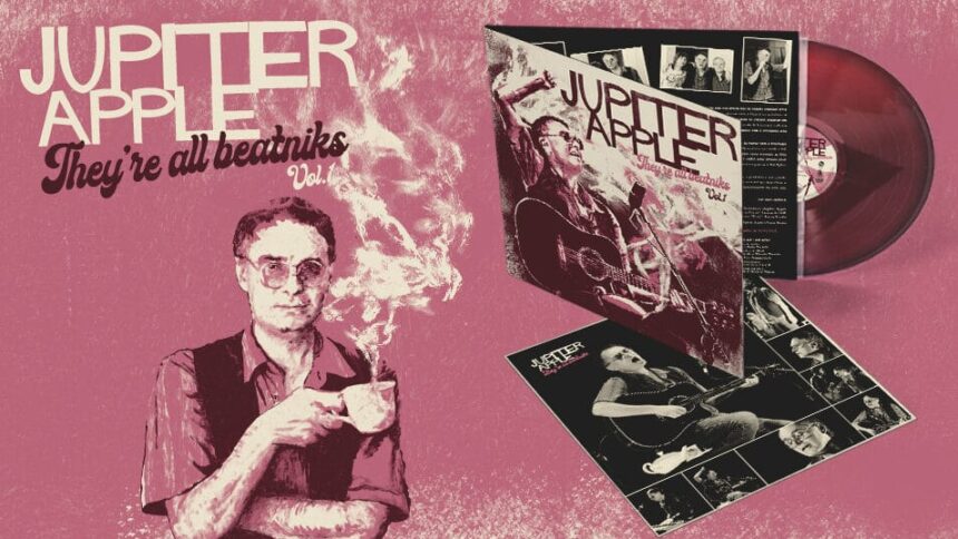 Divulgação LP They’re All Beatniks de Jupiter Apple.