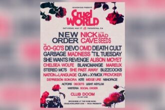 Divulgação Festival Crue World. Crédito: Goldenvoice