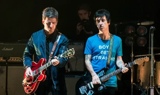 Noel e Johnny. Crédito Ollie Millington/Getty Images.
