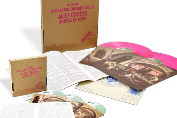 Alice Cooper Muscle of Love Deluxe. Divulgação.