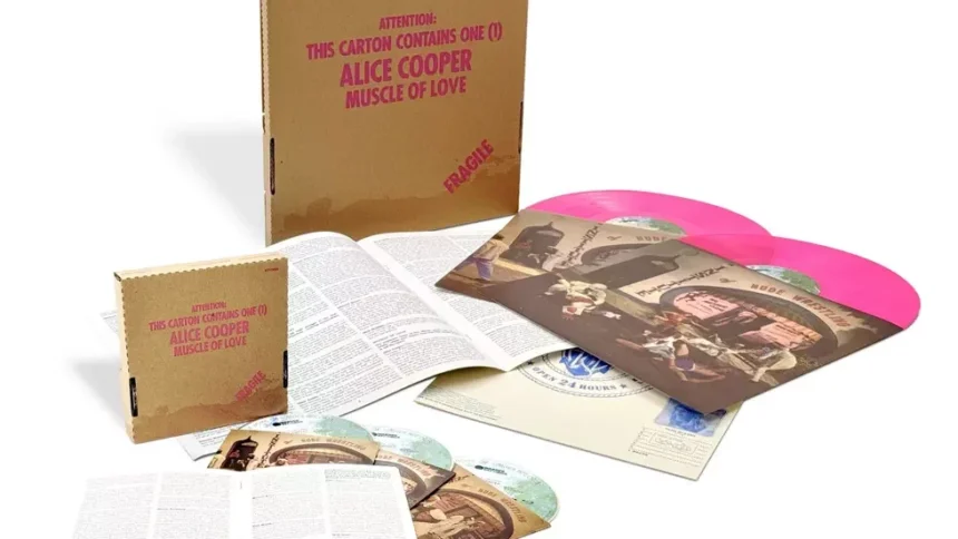 Alice Cooper Muscle of Love Deluxe. Divulgação.