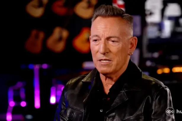 Foto: Bruce Springsteen Trailer Backstage e Backstrees. Crédito: Divulgação Youtube