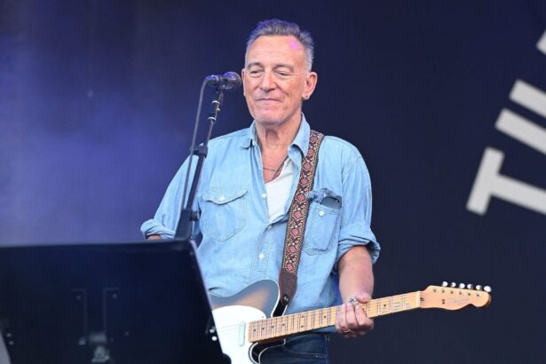 Foto: Bruce Springsteen. Crédito: Astrida Valigorsky.