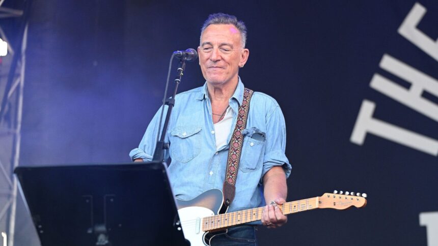 Foto: Bruce Springsteen. Crédito: Astrida Valigorsky.