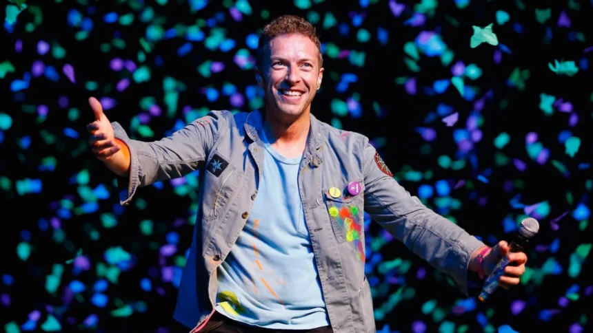 Foto: Chris Martin, Coldplay. Crédito: Divulgação/Getty Images