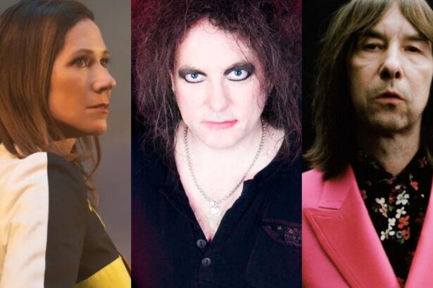 Foto: Kim Deal / The Cure. Crédito: Live Nation. Foto Primal Scream. Crédito: Adam Peter Johnson.