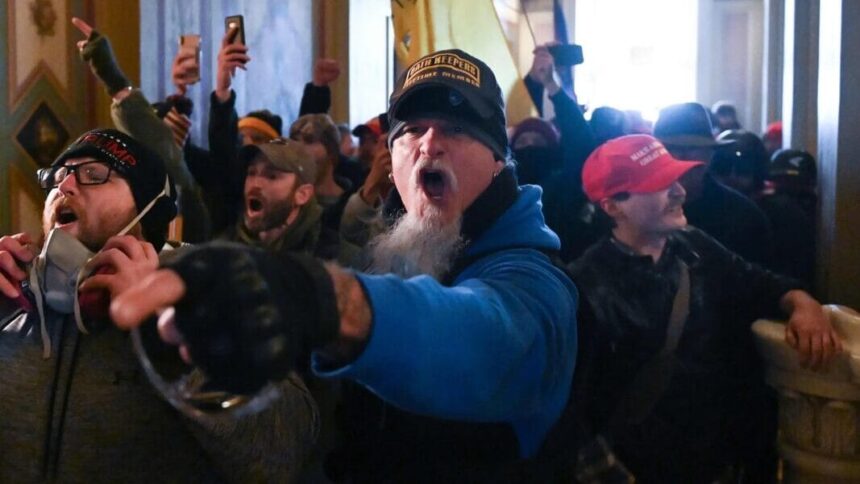 Foto: Jon Schaffer Capitólio. Crédito Roberto Schmidt/AFP via Getty Images