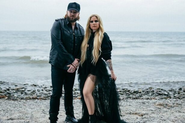 Foto: Nate Smith e Avril Lavigne. Crédito: Kaiser Cunningham.