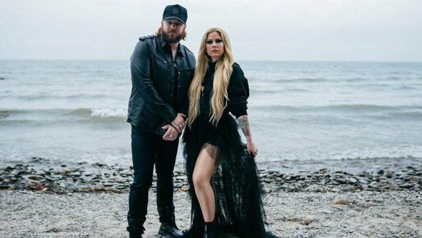 Foto: Nate Smith e Avril Lavigne. Crédito: Kaiser Cunningham.