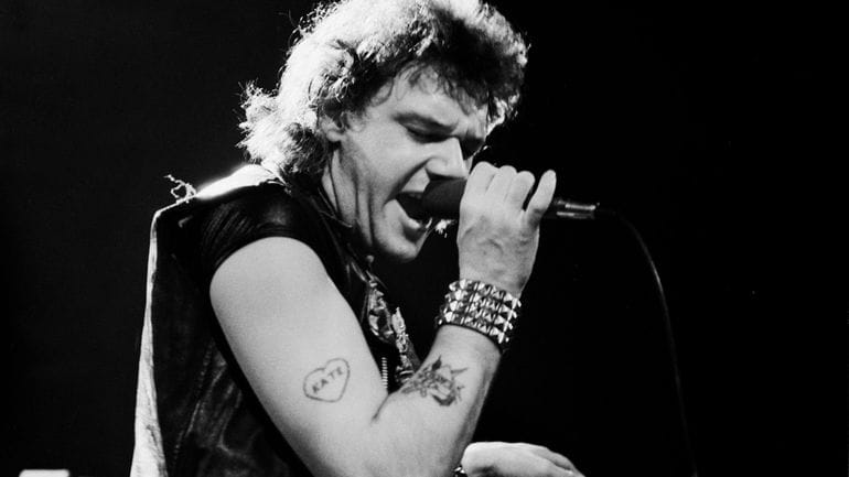Foto: Paul Di'Anno. Crédito: Paul Natkin.