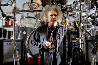 Foto: Robert Smith do The Cure. Crédito: Gary Coronado / Los Angeles Times via Getty Images