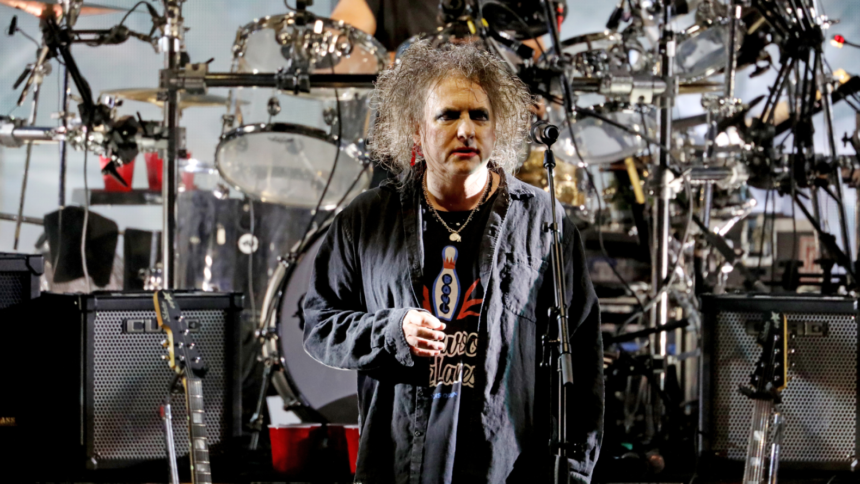 Foto: Robert Smith do The Cure. Crédito: Gary Coronado / Los Angeles Times via Getty Images