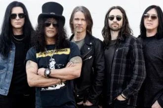 Foto: Slash feat. Myles Kennedy and the Conspirators. Crédito: Ross Halfin.