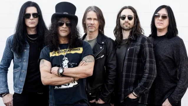 Foto: Slash feat. Myles Kennedy and the Conspirators. Crédito: Ross Halfin.