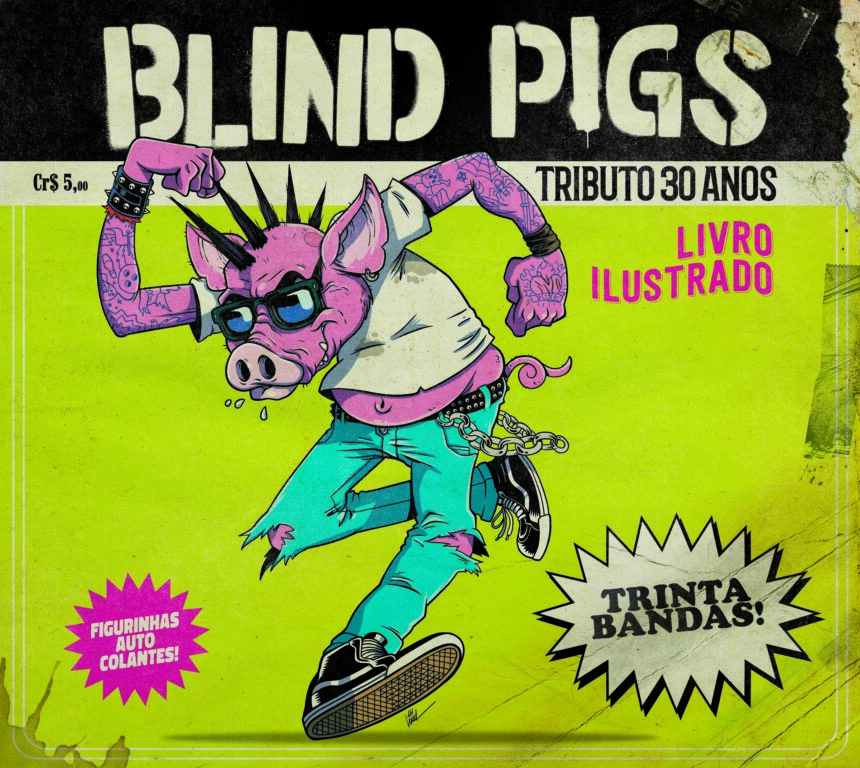 Capa Tributo a Blind Pigs