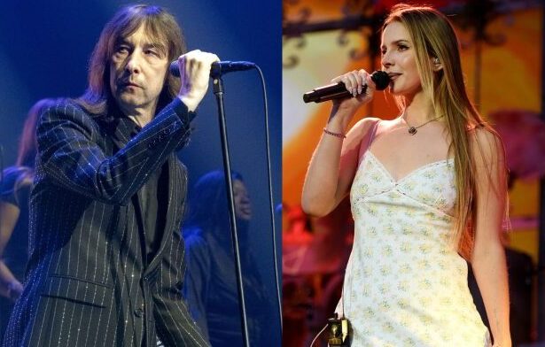 Bobby Gillespie do Primal Scream e Lana Del Rey. Crédito: Steve Thorne e Matthew Baker/Getty Images