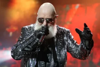 Rob Halford do Judas Priest. Crédito: Crédito da imagem: Chiaki Nozu/WireImage