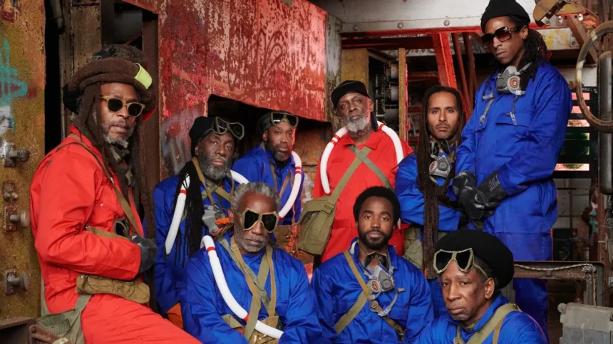 Foto: Steel Pulse. Crédito: Patrick Niddrie.