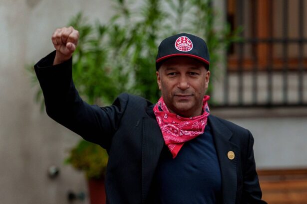 Foto: Tom Morello. Crédito: Sebastian Vivallo.