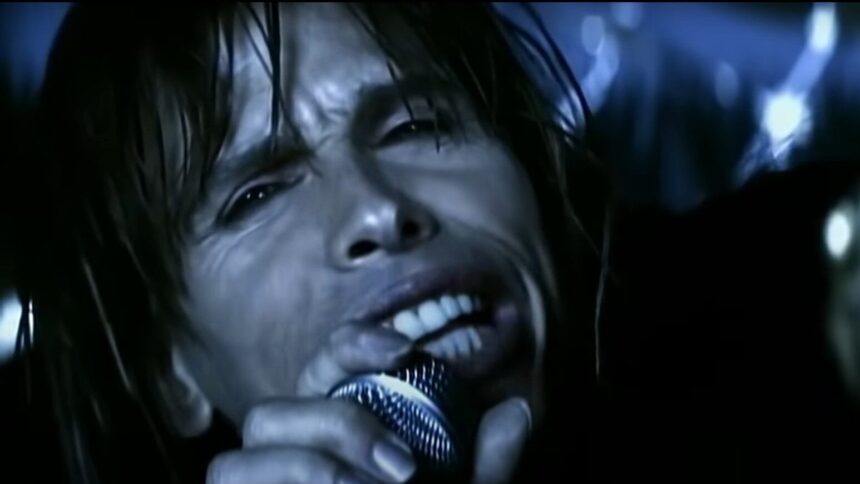Foto: Steven Tyler do Aerosmith. Crédito: Clipe I Don’t Wanna Miss a Thing.