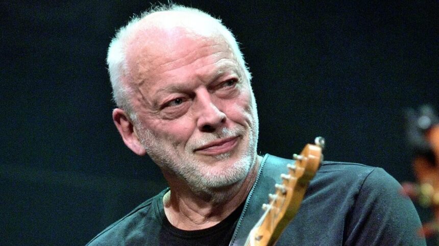 Foto: David Gilmour. Crédito: Gus Stewart.