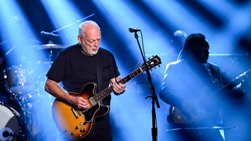 Foto: David Gilmour. Crédito: Todd Owyoung.