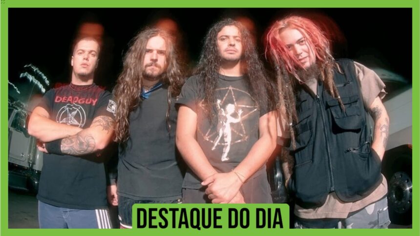 Foto: Sepultura. Crédito: Mick Hutson.