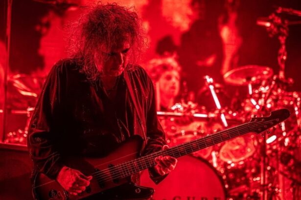 Robert Smith do The Cure. Foto: The Cure Facebook.
