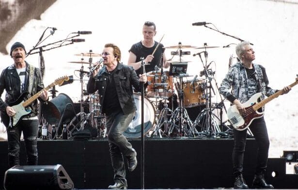 Foto: U2. Crédito: David Jensen.