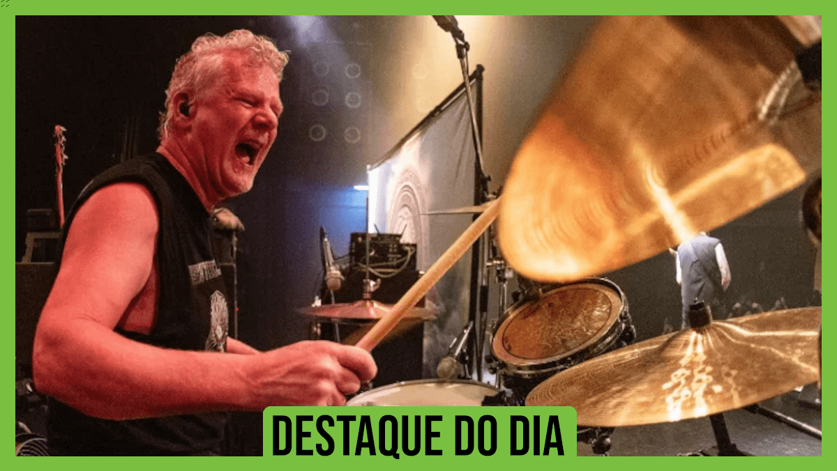 Simon Dawson. Foto: Reprodução Instagram Iron Maiden.
