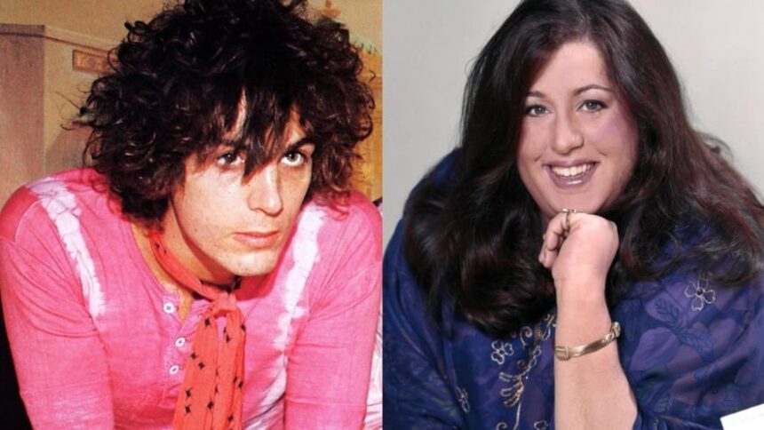 Syd Barrett e Cass Elliot. Crédito: GAB Archive/Donaldson Collection/Getty