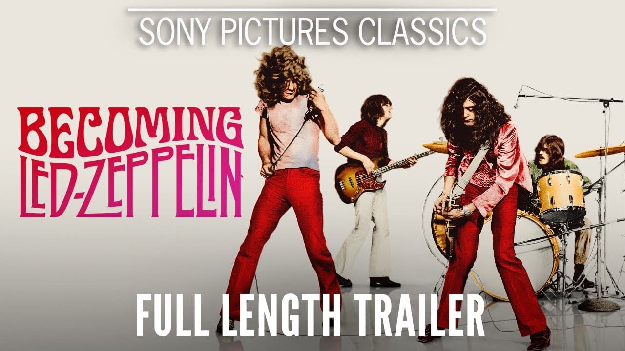 Cartaz do documentário Becoming Led Zeppelin.