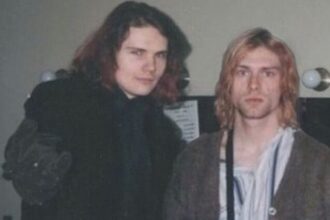 Foto: Billy Corgan e Kurt Cobain. Crédito: Divulgação.
