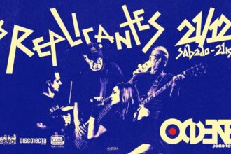 Cartaz show Os Replicantes.