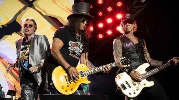 Guns N' Roses. Foto: Reprodução.