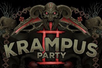 Cartaz divulgação Krampus Party II.