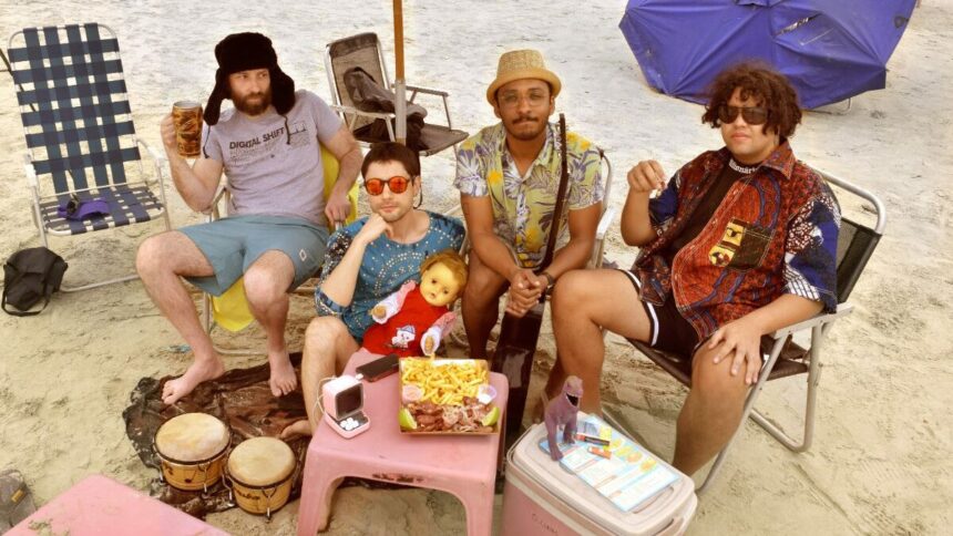 Foto: Rã. Crédito: Bárbara Cruz Caruso.