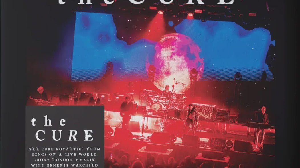 Capa do álbum The Cure Songs Of A Live World.