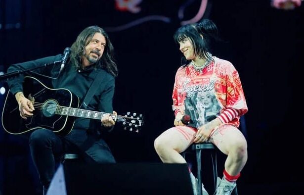 Dave Grohl Billie Eilish. Foto: Reprodução