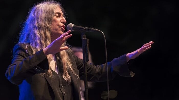 Patti Smith Brasil. Foto: Reprodução