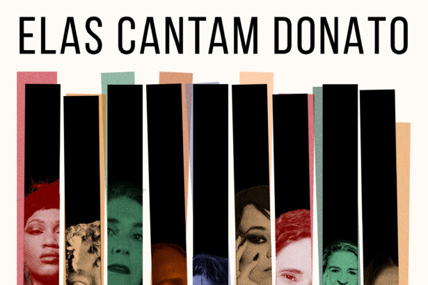 Capa Elas Cantam Donato.