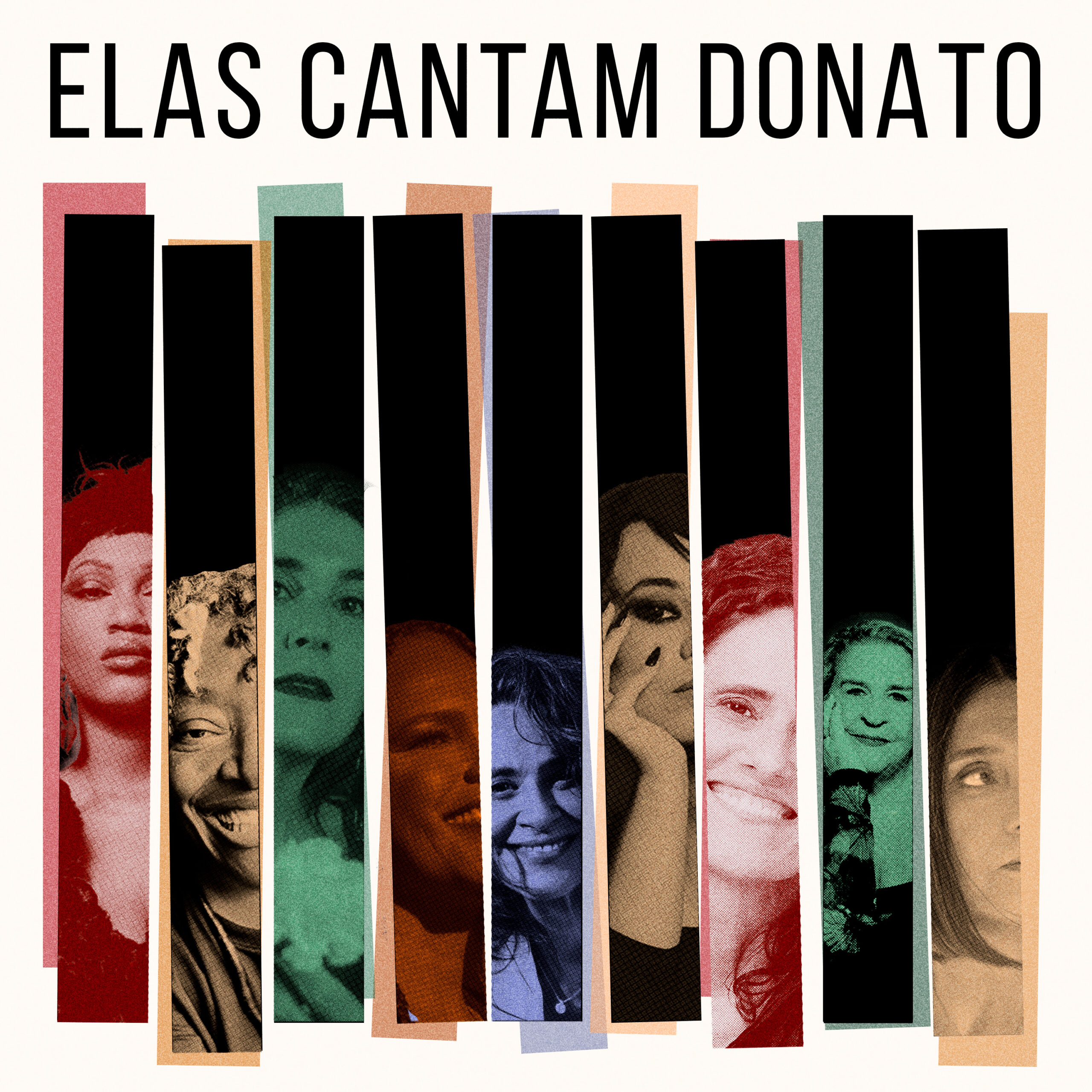 Capa Elas Cantam Donato.