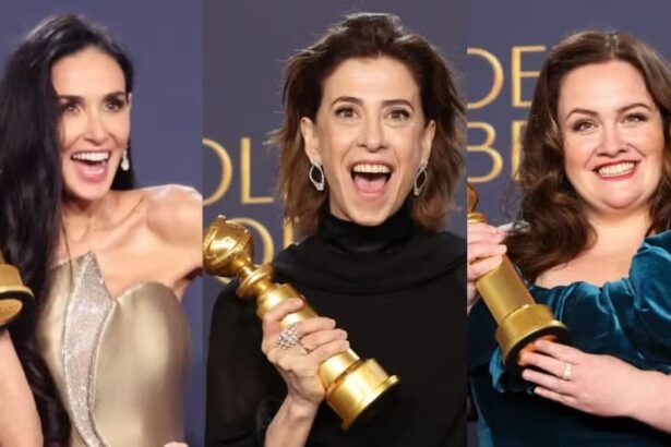 Globo de Ouro 2025. Foto: GShow / Reuters.