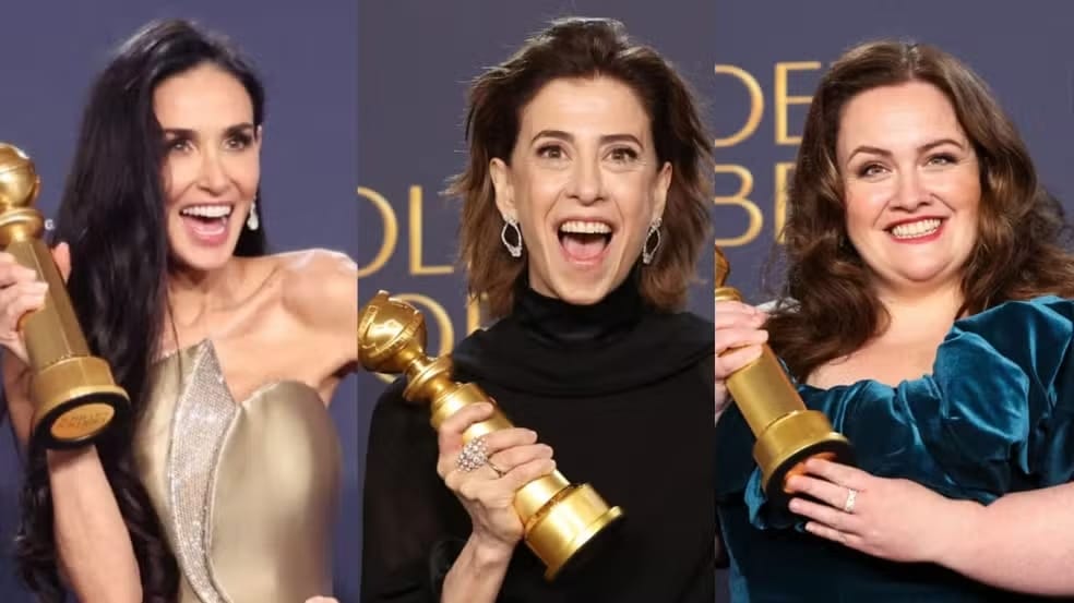 Globo de Ouro 2025. Foto: GShow / Reuters.