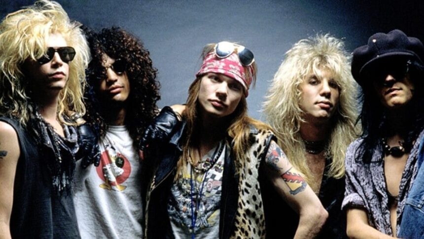 Guns N' Roses. Foto: Reprodução.