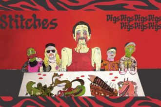 Imagem retirada do clipe Stitches da banda Pigs Pigs Pigs Pigs Pigs Pigs Pigs