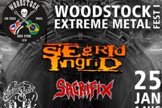 Cartaz Woddstock Extreme Metal Fest 1.