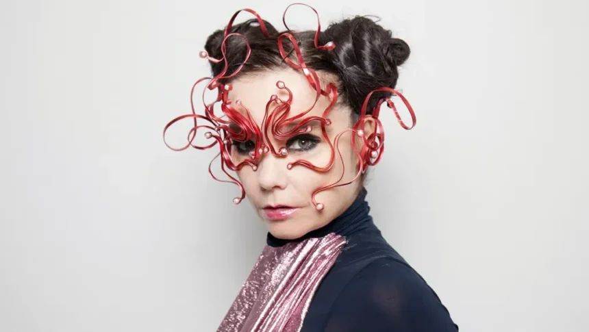 Foto: Björk. Crédito: Santiago Felipe/Getty Images.