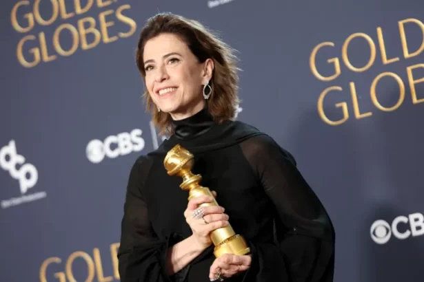 Fernanda Torres Globo de Ouro. Imagem: Rich Polk/GG2025/Penske Media via Getty Images.